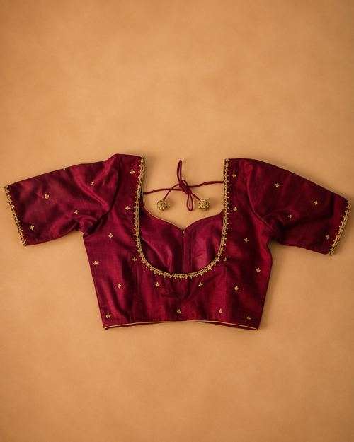 Designer aari and maggam work blouse stitching Bangalore